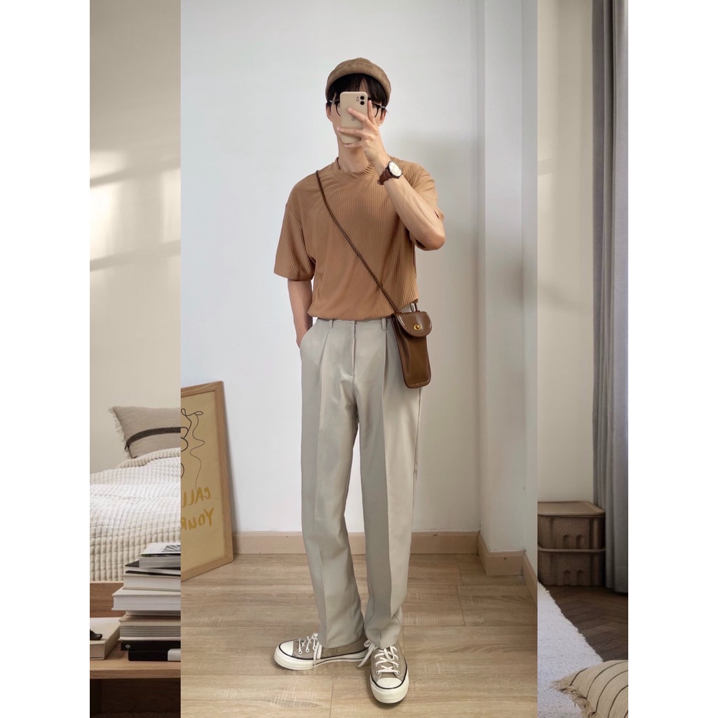 NOBITA HOME - QUẦN TÂY DÀI NỬA LƯNG CHUN MARSEILLE
