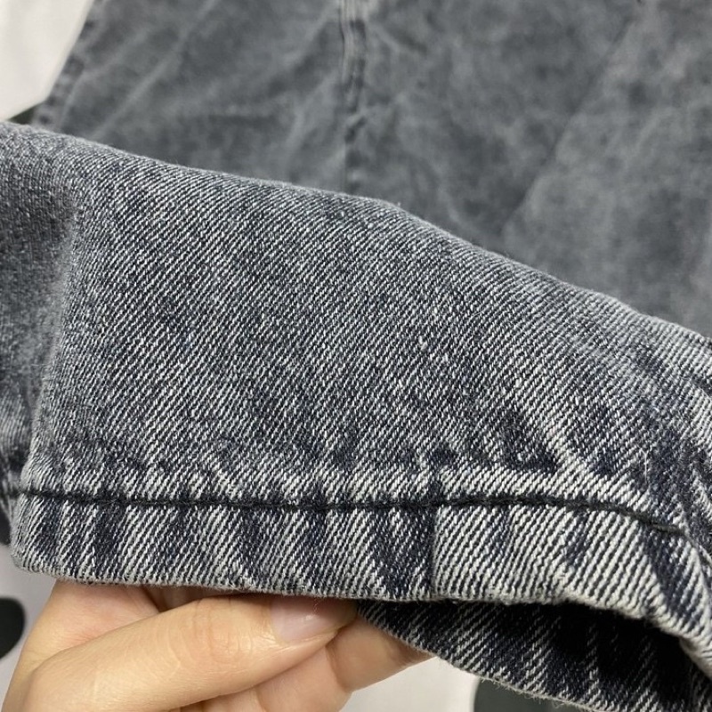 Quần Jeans Nữ Ống Rộng Cao Cấp Lưng Cao Dáng Suông Màu Xám Cực Chất
