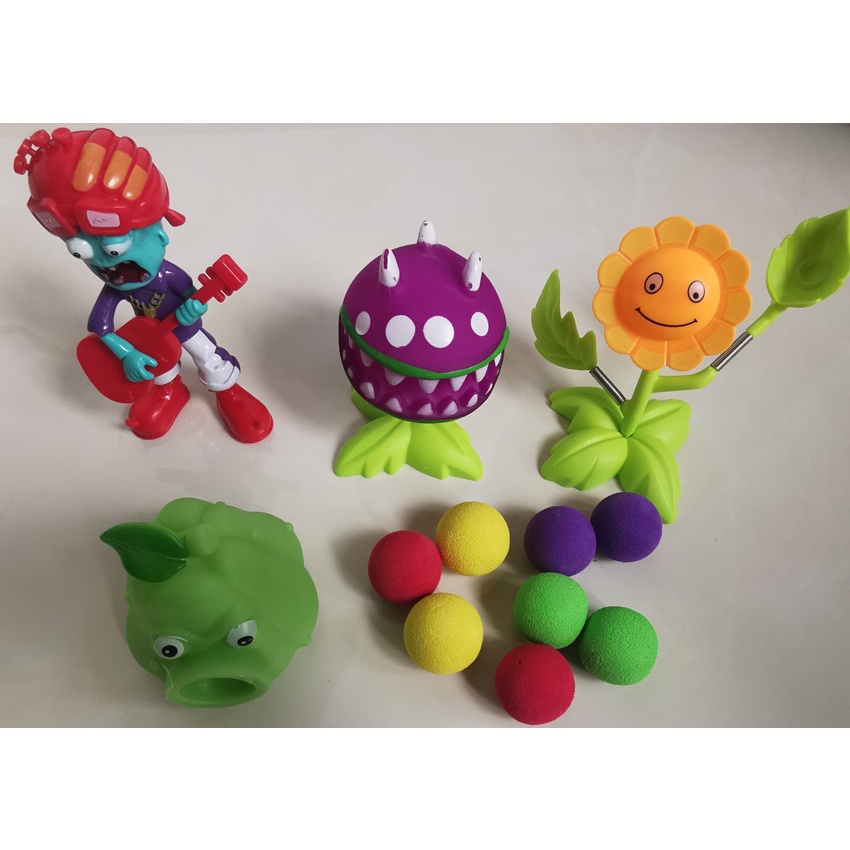 [Hàng mới về] Hộp đồ chơi mô phỏng game Plants vs Zombies - Hộp đồ chơi Hoa quả nổi giận