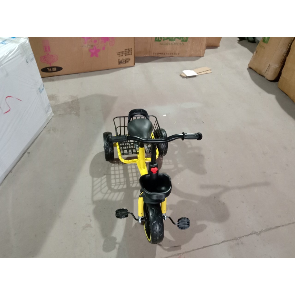 Xe Đạp 3 Bánh Cao Cấp Mẫu Mới Có Giỏ Trước Và Sau