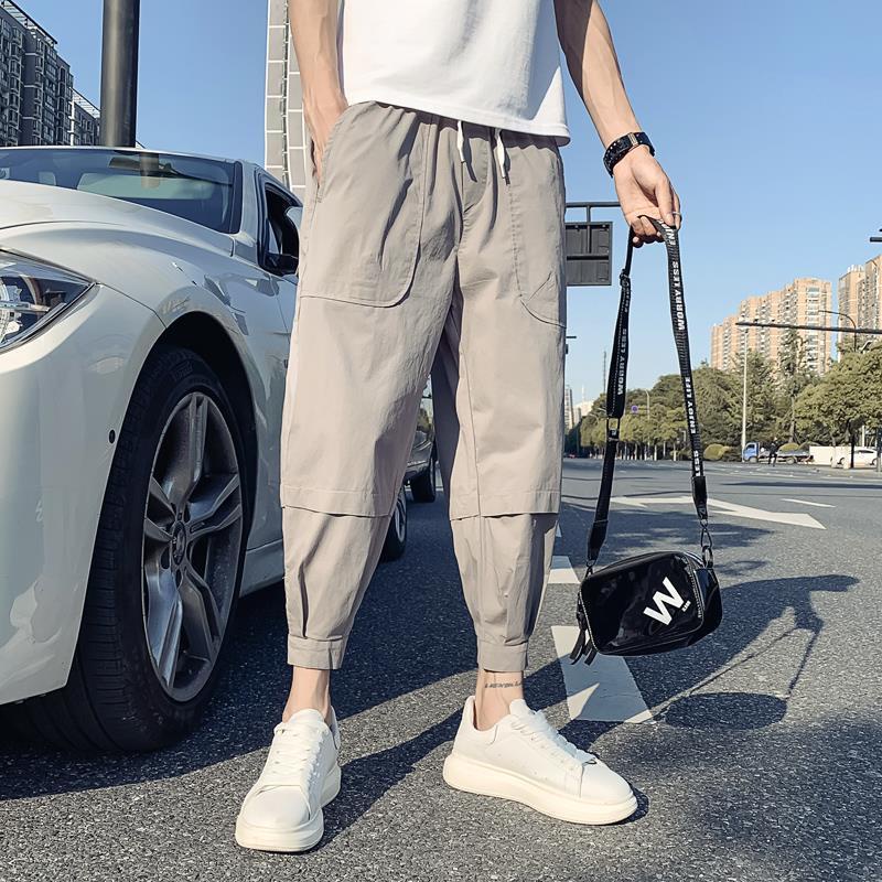 Quần ống rộng Phong Cách Hàn Quốc Năng Động Dành Cho Nam