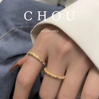 Nhẫn Trơn Basic Lấp Lánh | CHOU ACCESSORIES |