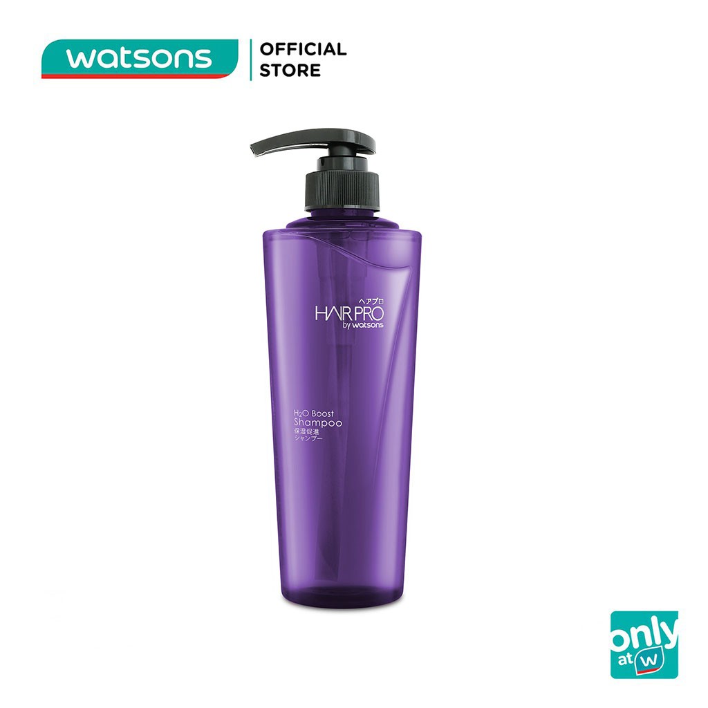 Dầu Gội Hair Pro By Watsons H2O Boost Shampoo 500ml