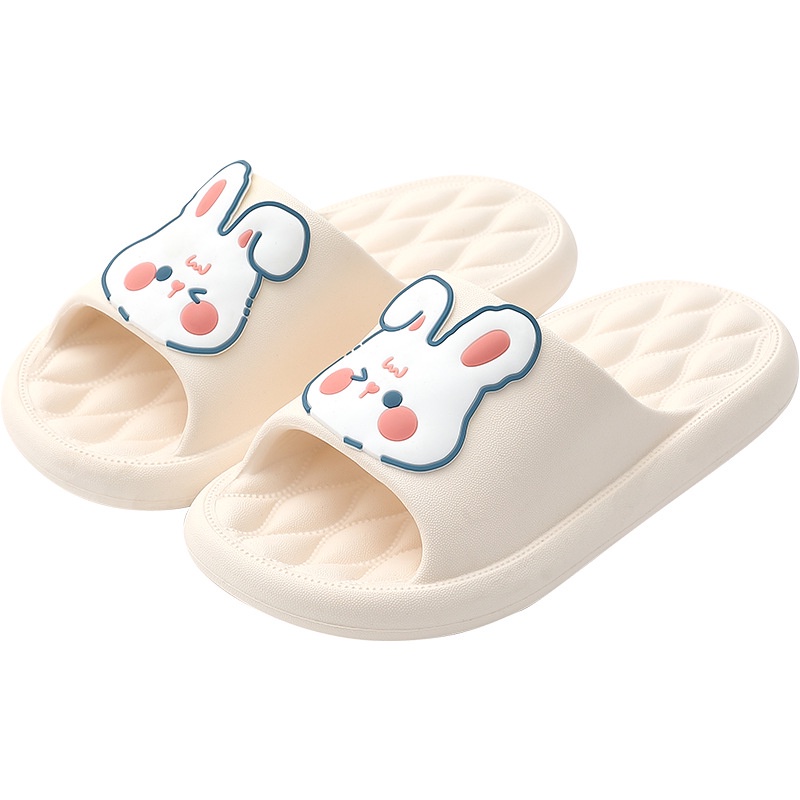 Dép bánh mì CHAO - Thỏ dễ thương cực nhẹ êm chân - dép quai ngang mát xa