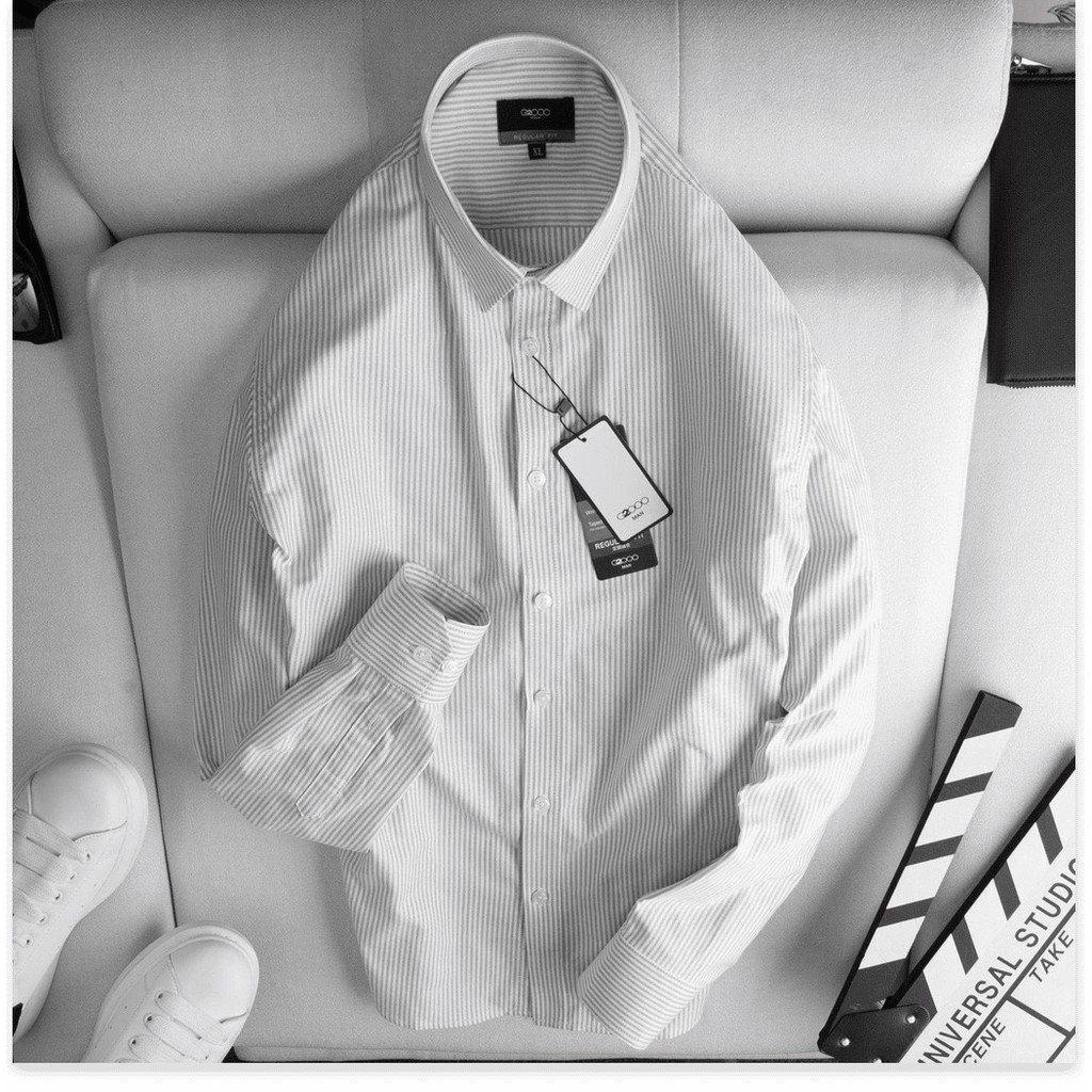 Áo Sơ Mi nam Dài Tay Xịn Sò Chuẩn Shop  [Hàng Vnxk] HP