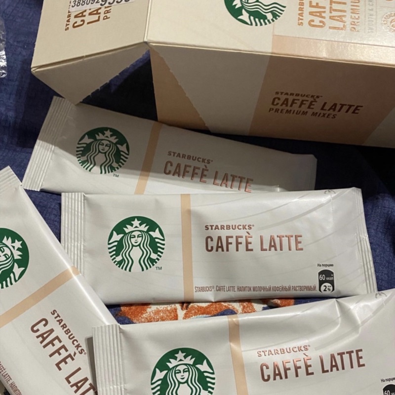 Cà phê STARBUCKS (LATTE & CAPPUCCINO) dạng gói hoà tan nhập chính hãng từ Nga | BigBuy360 - bigbuy360.vn