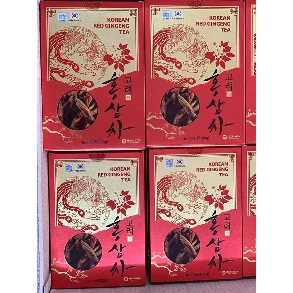 Trà linh chi đỏ Pocheon hàn quốc chính hãng, hộp 100 gói - tranglinh