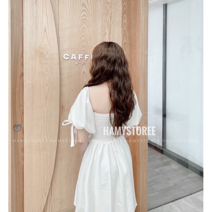 CELI DRESS - ĐẦM CỔ YẾM TAY NƠ MẶC NHIỀU KIỂU