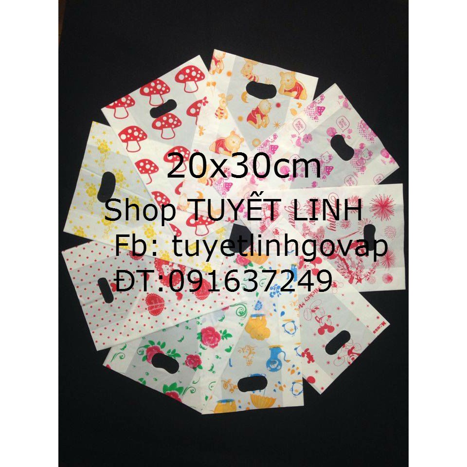 Túi xốphột xoài  in hình cute :40k / kg | BigBuy360 - bigbuy360.vn