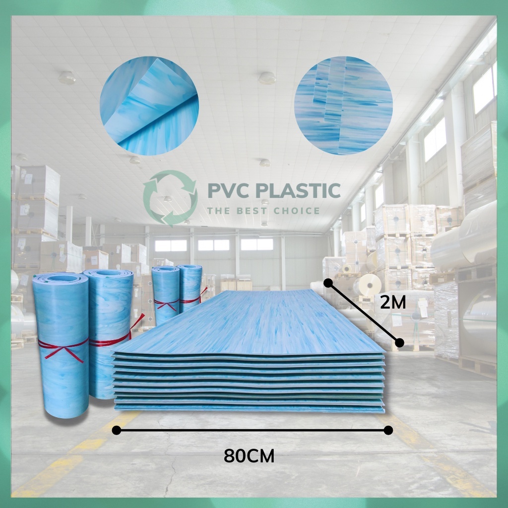 Tấm Nhựa PVC Rạng Đông Độ Dày 0.9mm x 080cm x 200cm