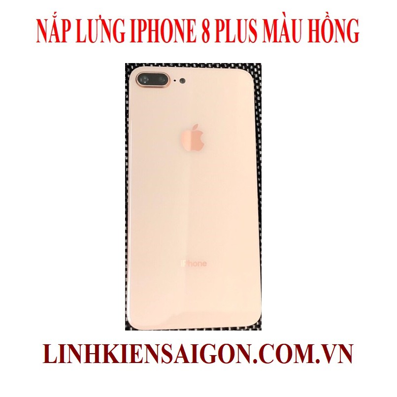 NẮP LƯNG IPHONE 8 PLUS MÀU HỒNG