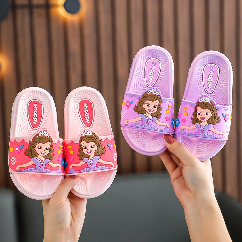 Dép cho bé gái đi mùa hè chống trơn trượt D0104003 (Size 24/25 - size 36/37)