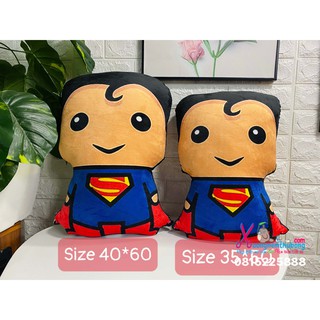 Gối ôm Babykid Siêu anh hùng người dơi-người nhện- người sắt- đội trưởng Mỹ