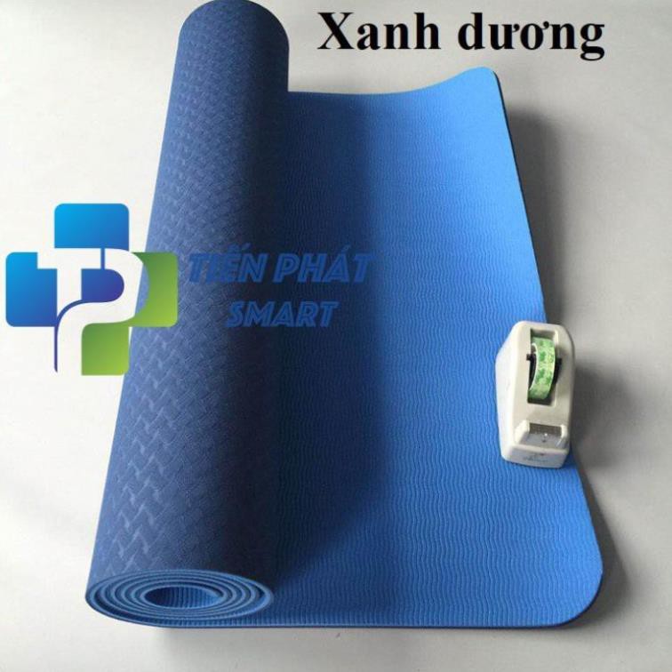 [Siêu Sale]- Combo Thảm yoga 6mm TPE 2 lớp + chai xịt vệ sinh ( kèm túi lưới)