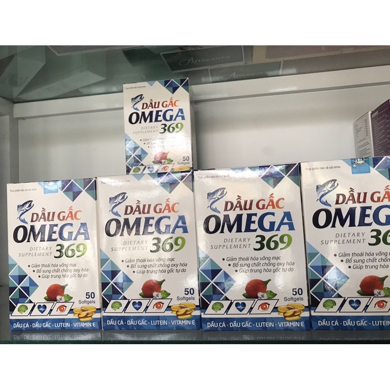 DẦU GẤC OMEGA  DIETARY SUPP LEMENT 369