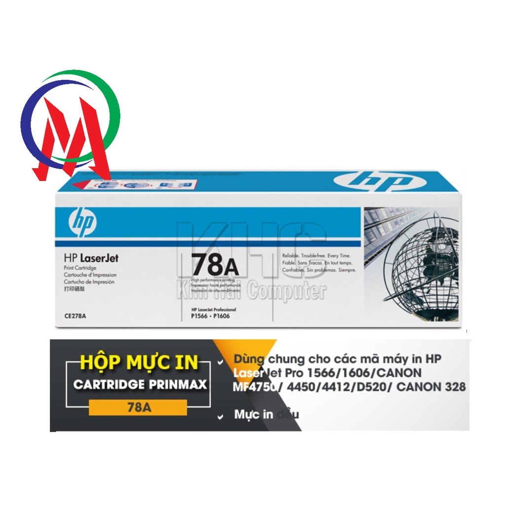 Cartridge prinmax 78A/CANON 328-HP 1566/1606/CANON MF4750/4450/4412/D520