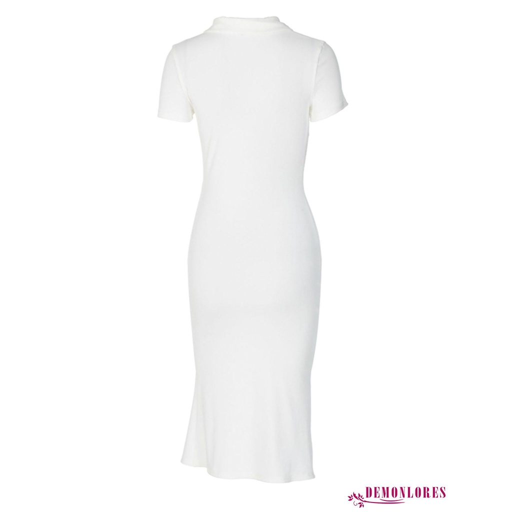 Đầm tay ngắn kiểu dáng thời trang quyến rũ cho nữ