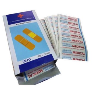 Hộp 100 miếng băng keo cá nhân