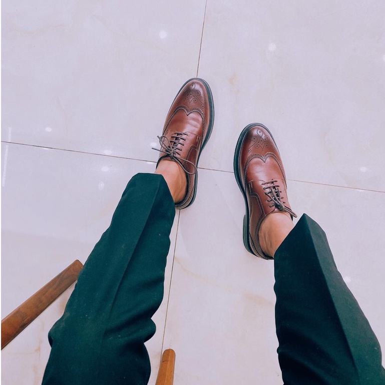 Giày da nam công sở tăng chiều cao bảo hành 12 tháng