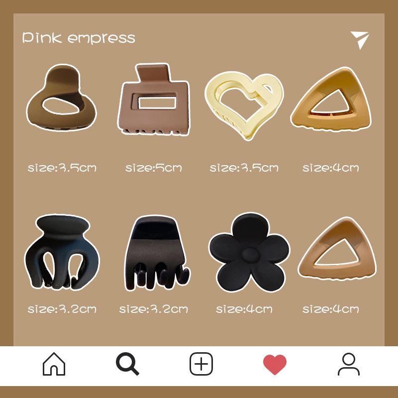 Kẹp Tóc Thiết Kế Nhỏ Nhắn Xinh Xắn Thời Trang Theo Phong Cách Hàn Quốc Cho Nữ