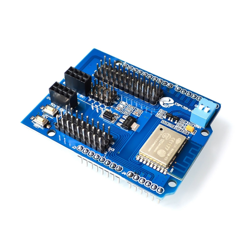 【Ready Stock】 ESP8266 Web Sever Serial WiFi Shield Board Module With ESP-wroom-02 For Arduino UNO R3 2560 【queen2019】