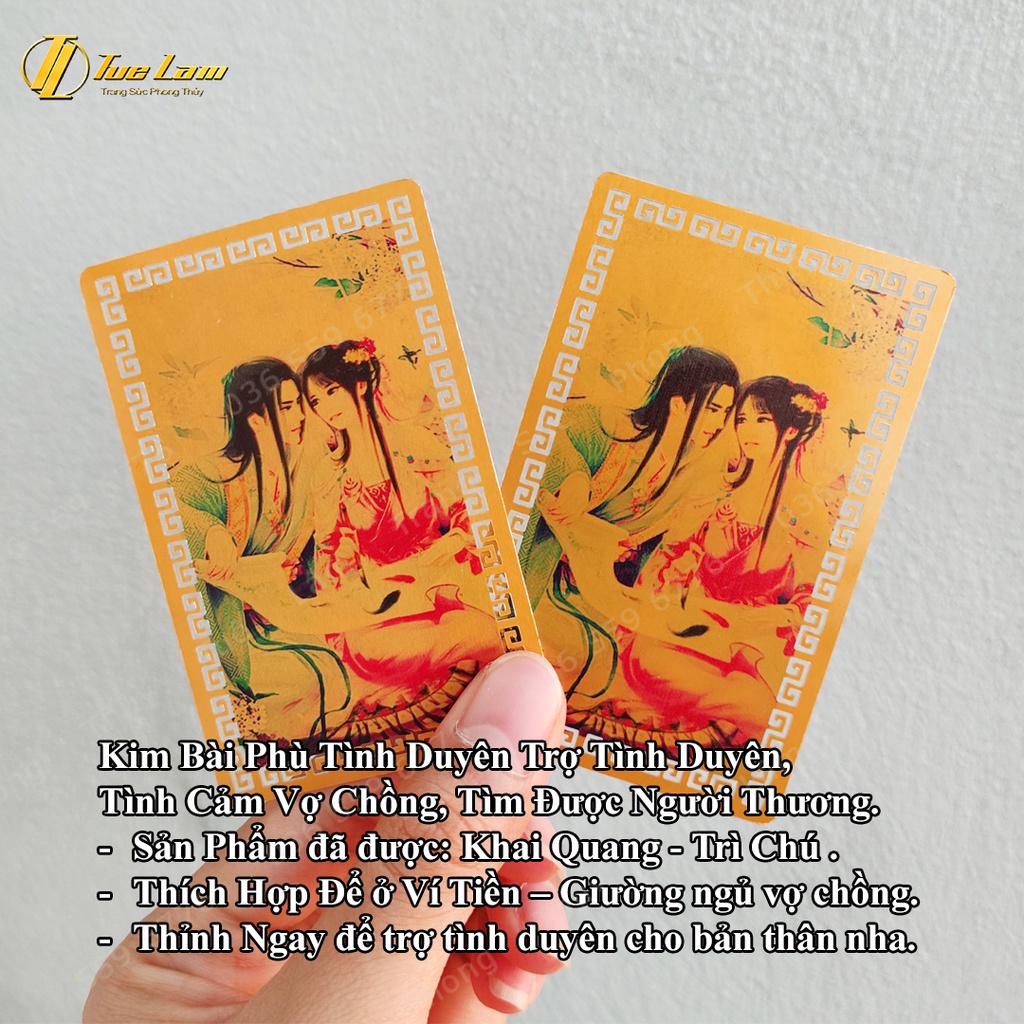 Kim Bài Linh Phù Tình Đôi Lứa - Yêu Đương - Bền Chặt