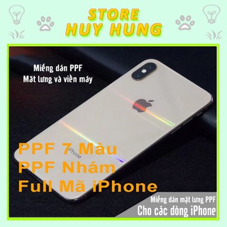 DÁN PPF IPHONE Full Lưng và Viền