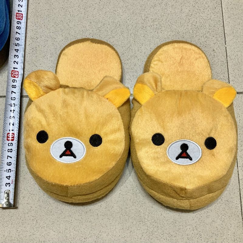 Dép bông Thú bông hoạt hình - free size - Rilakkuma - Gấu - Doraemon Doremion - thỏ Cony