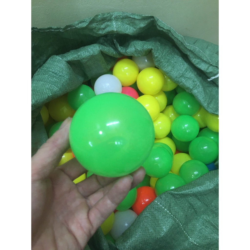 Bóng Nhựa HÀN Cao Cấp 5,5cm- Nhựa Hàn An Toàn Cho Bé Đủ Loại-Nhựa HDPE Căng Bóng Không Mùi An Toàn Cho Bé