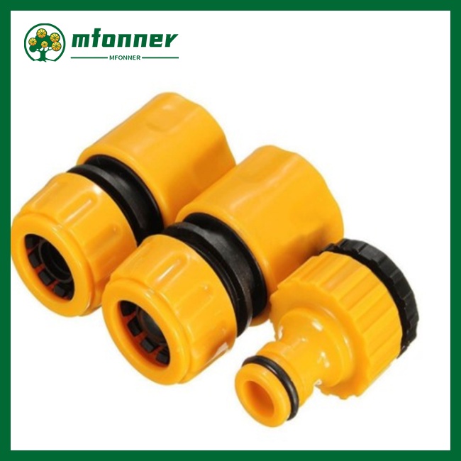 Bộ 3 Đầu Nối Ống Nước Tưới Cây 1/2 &quot;3/4&quot;