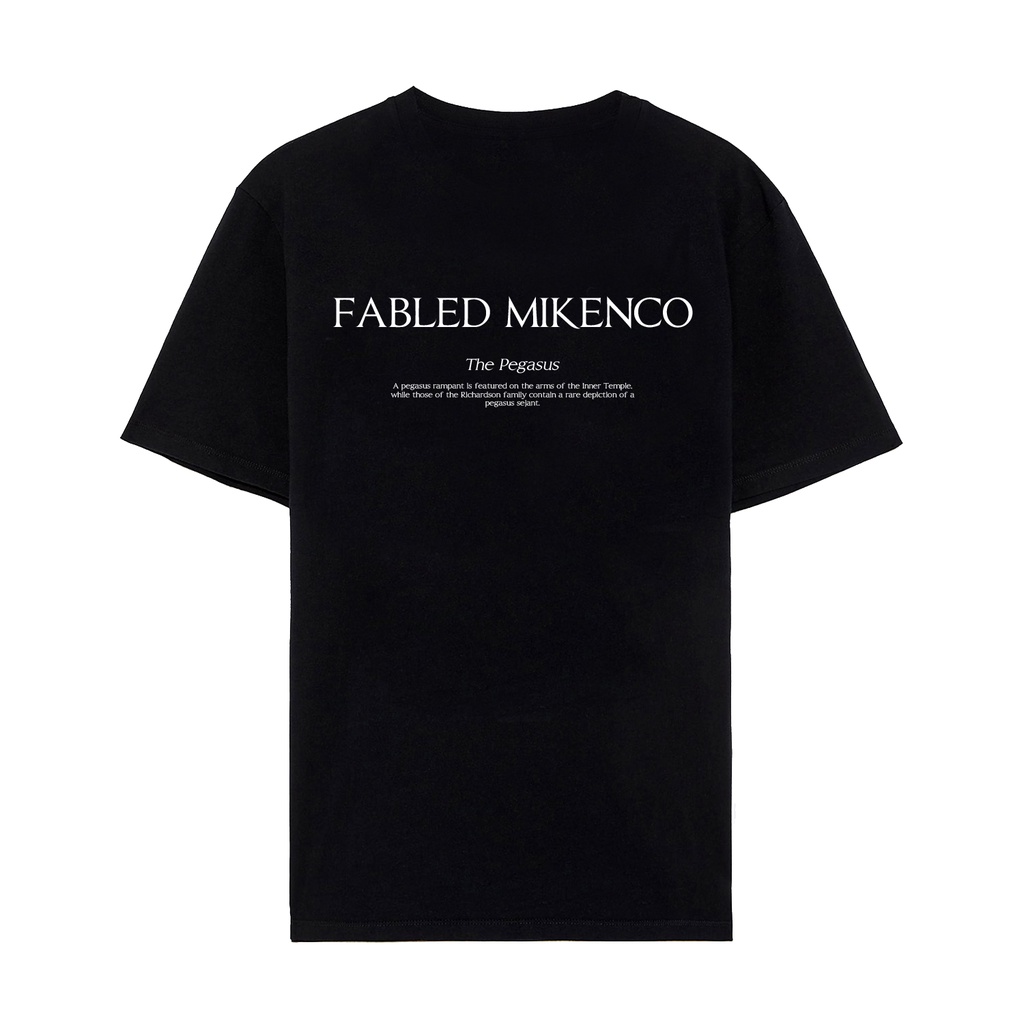 Áo thun Mikenco PEGASUS TSHIRT vải cao cấp tay lỡ nam nữ phong cách trẻ trung, mặc form cực đẹp