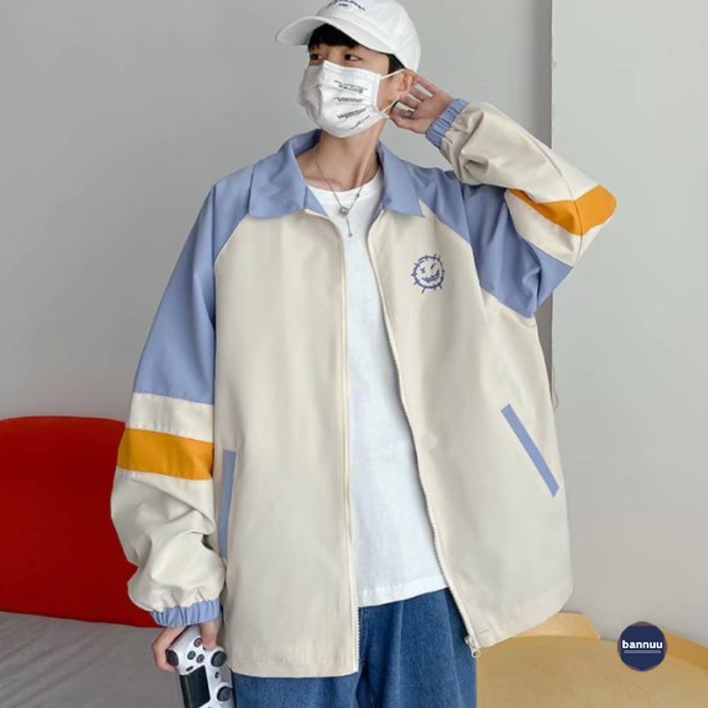 áo khoác áo dài tay áo khoác gió 2 lớp thời trang áo varsity jacket trẻ tuổi áo khoác nam unisex áo khoác nữ