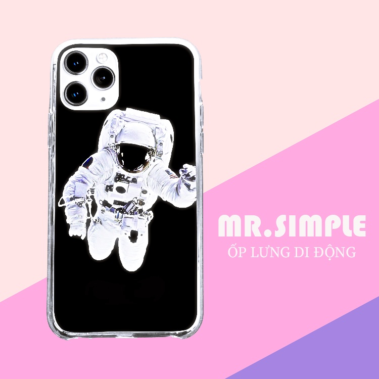 Ốp di động Astronaut on Black Mr.Simple Shop cho Iphone 5 6 7 8 Plus 11 12 Pro Max X Xr AST06210145