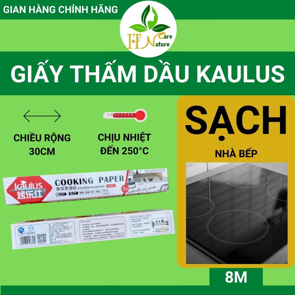 Giấy thấm dầu Kaulus 8m giữ bếp từ sạch đẹp như mới HT Nature Care