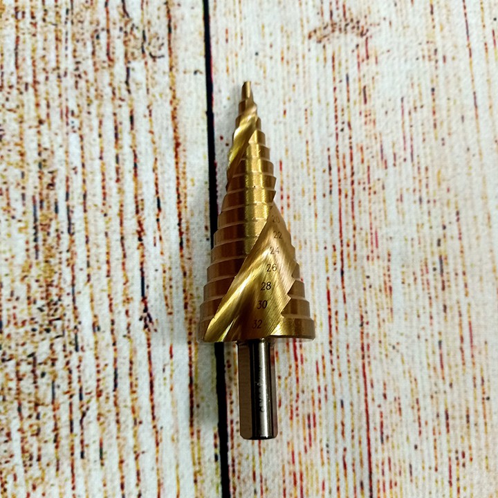 Bộ 3 mũi khoan bước, tháp tầng avatar 4-32 khoan gỗ, sắt, thép