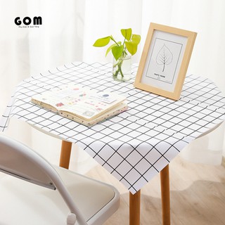 Khăn Trải Bàn/ tủ đầu giường Caro, Nhựa PVC Chống Thấm Nước. Size 70x70cm