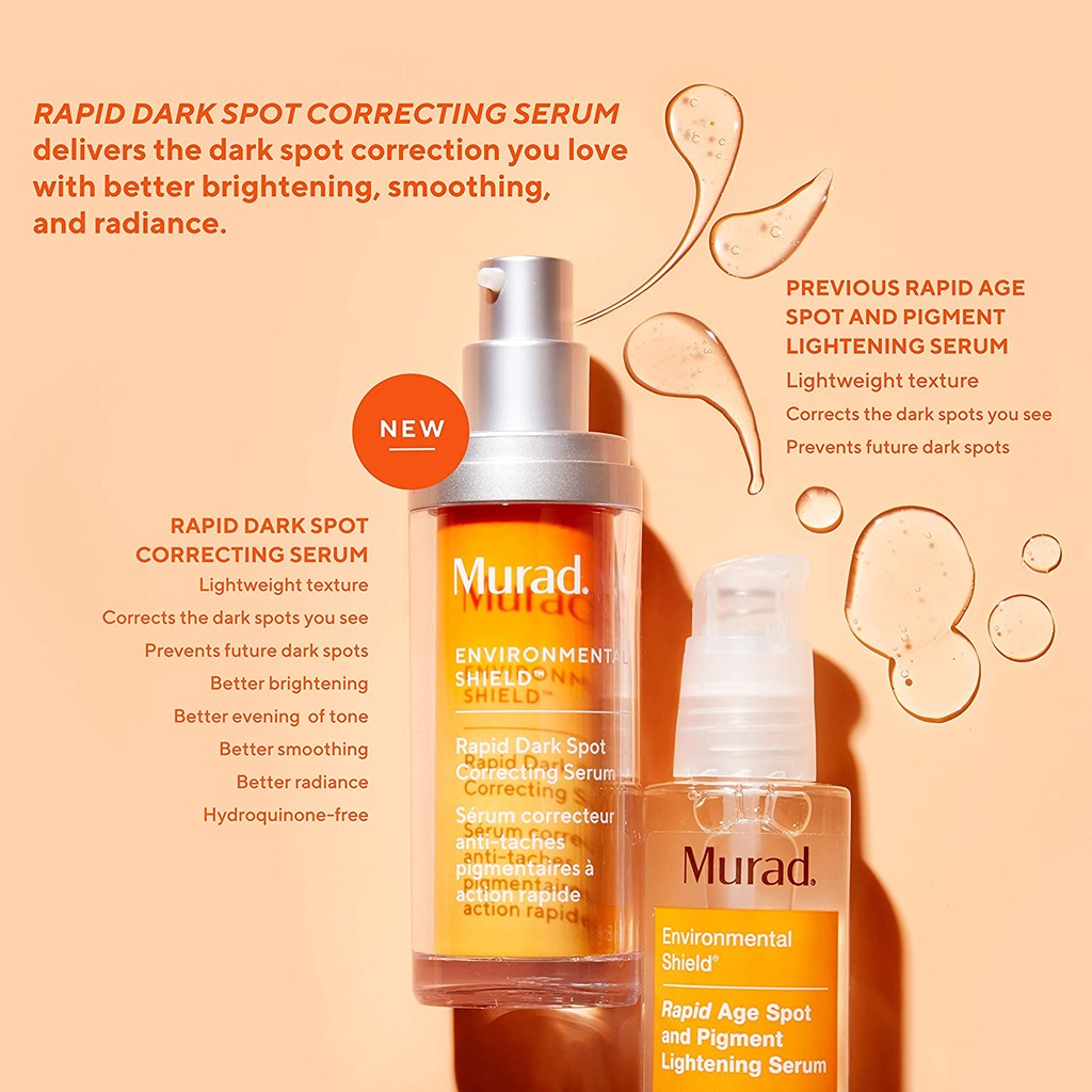 Tinh Chất Mờ Thâm, Nám, Tàn Nhang Murad Rapid Dark Spot Correcting Serum 30ml