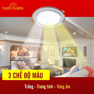 Đèn LED âm trần 3 Chế Độ SASIMI A5 7W/9W ĐẢM BẢO GIÁ GỐC
