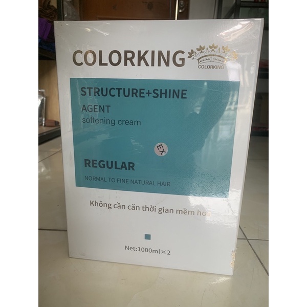 Uốn Nóng ColorKing Thuốc uốn nóng setting không cần mềm hóa Color King
