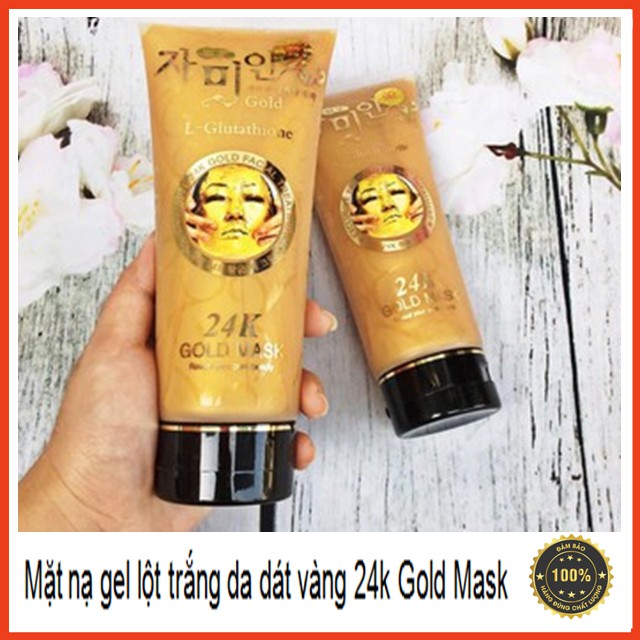 [CHÍNH HÃNG] Mặt nạ gel lột trắng da dát vàng 24k Hàn Quốc - Gold Mask L-Glutathione