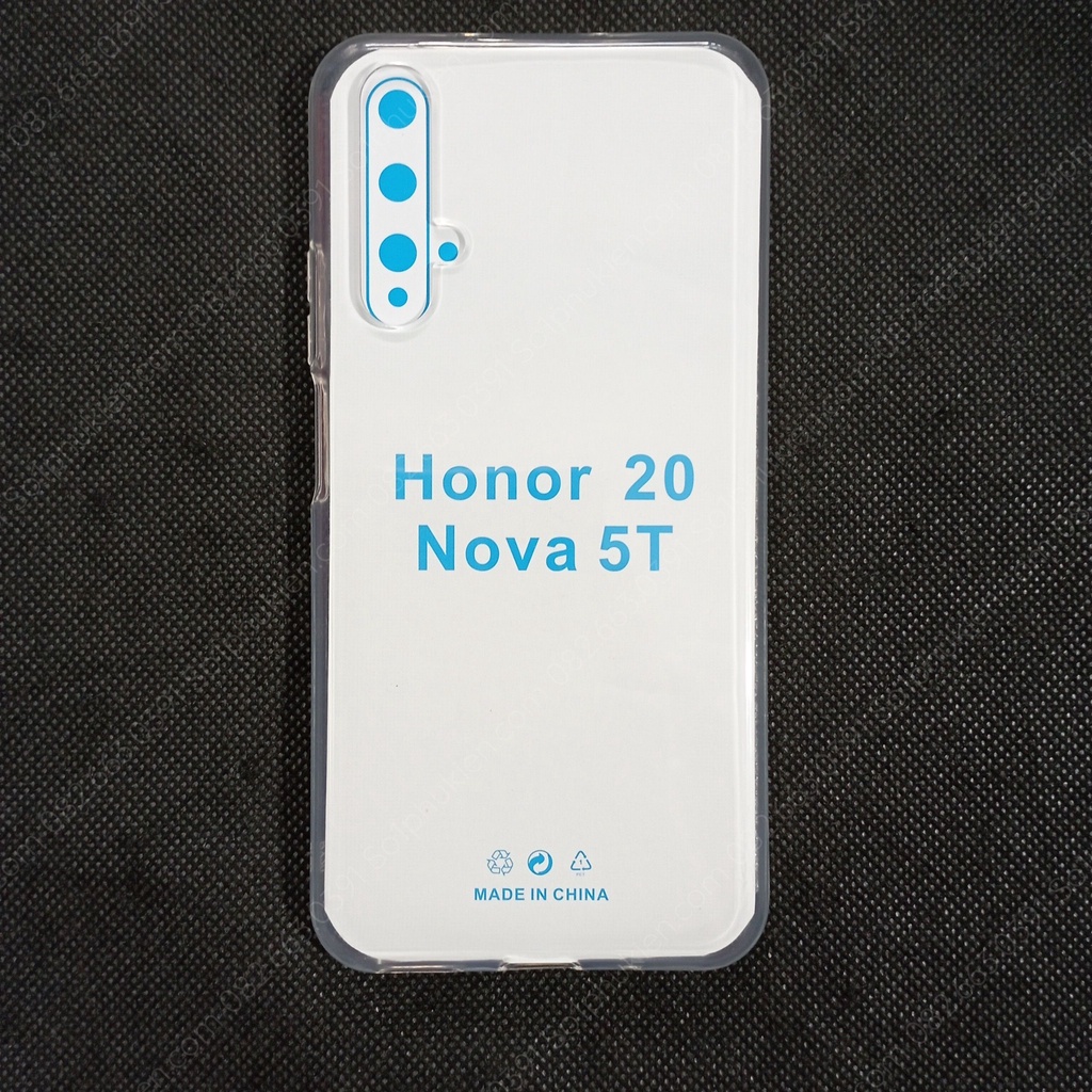 Ốp Lưng Huawei Nova 5T / Honor 20 / Honor 20s loại chống sốc cao cấp, loại dẻo trong và loại dẻo đen TPU bên đẹp