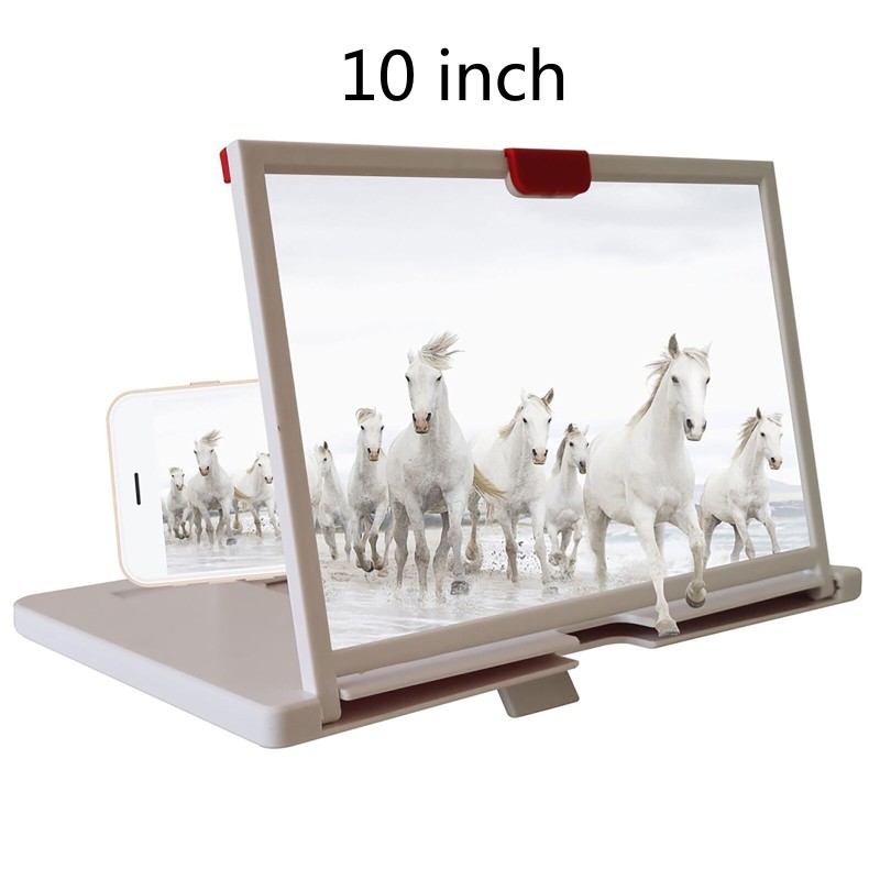 Thiết Bị Phóng To Màn Hình Điện Thoại 3d 10 / 12 Inch