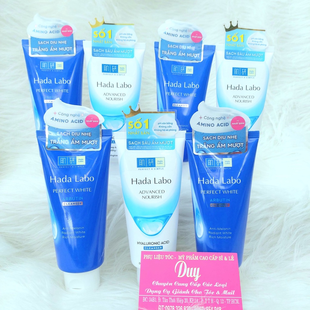 Sữa Rửa Mặt Hada Labo 80g - Cho Làn Da Sáng Mịn