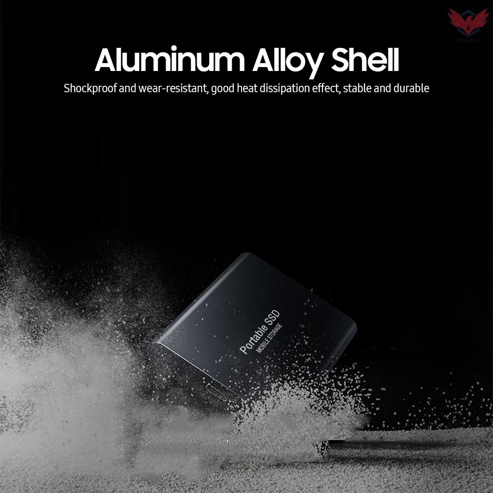 Ổ Cứng Di Động Fir 500gb Type-C Usb3.1 Ssd 540mb / S Bằng Hợp Kim Nhôm Chống Sốc | BigBuy360 - bigbuy360.vn