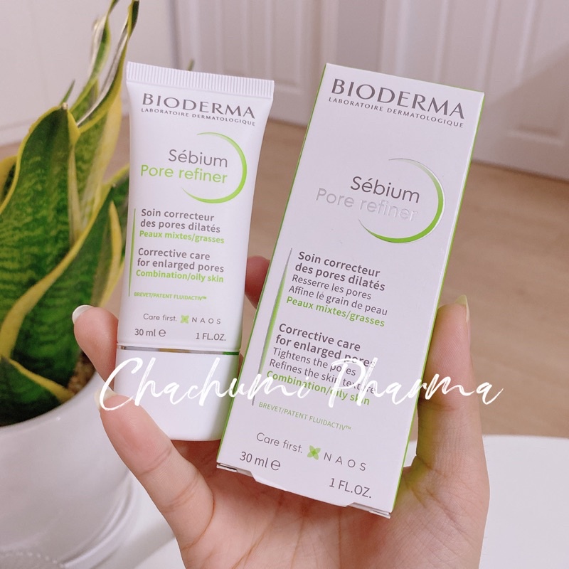 [BIODERMA] Kem Làm Se Khít Lỗ Chân Lông Và Giảm Dầu Cho Da Nhờn Bioderma Sebium Pore Refiner 30ml