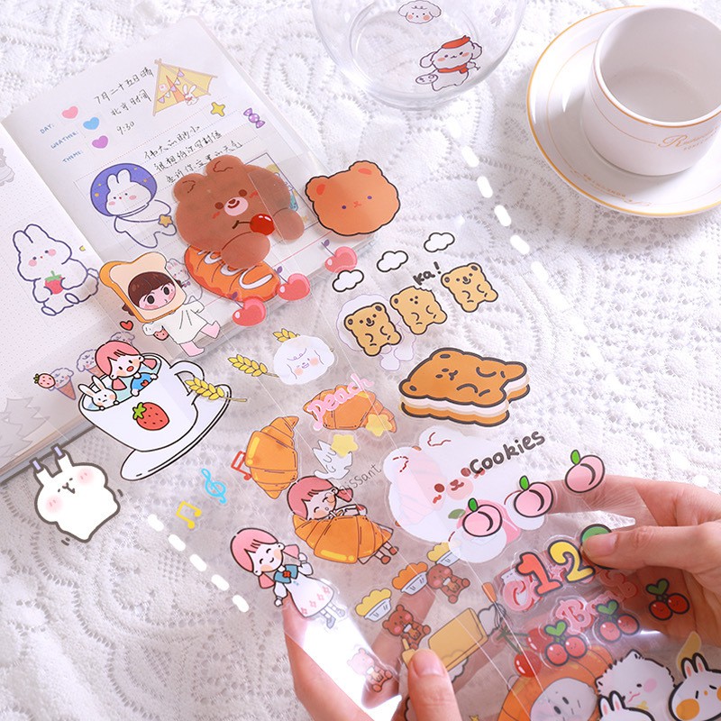 Sticker/ Hình Dán Cao Cấp nhiều họa tiết