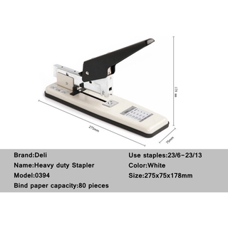 Dập ghim đại deli 0394 (dập 120 tờ)