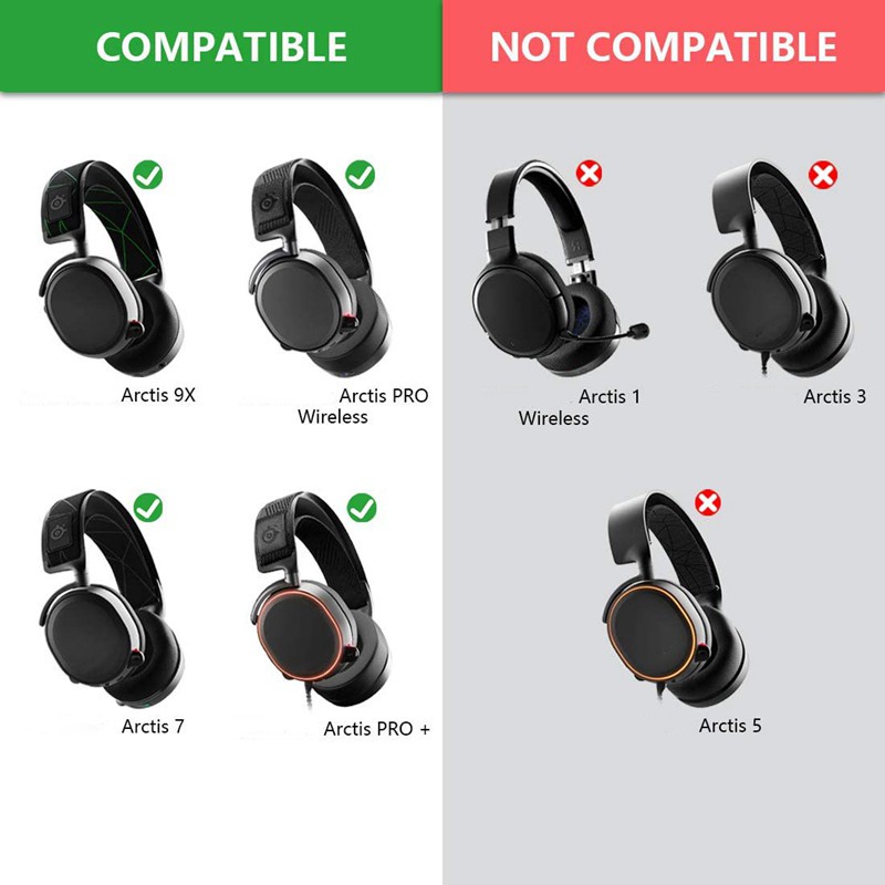 Miếng Đệm Tai Nghe Thay Thế Cho Steelseries Arctis 7