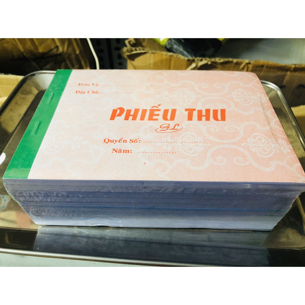 Phiếu thu/phiếu chi - 2 liên - 50 bộ 100 tờ (1 quyển)