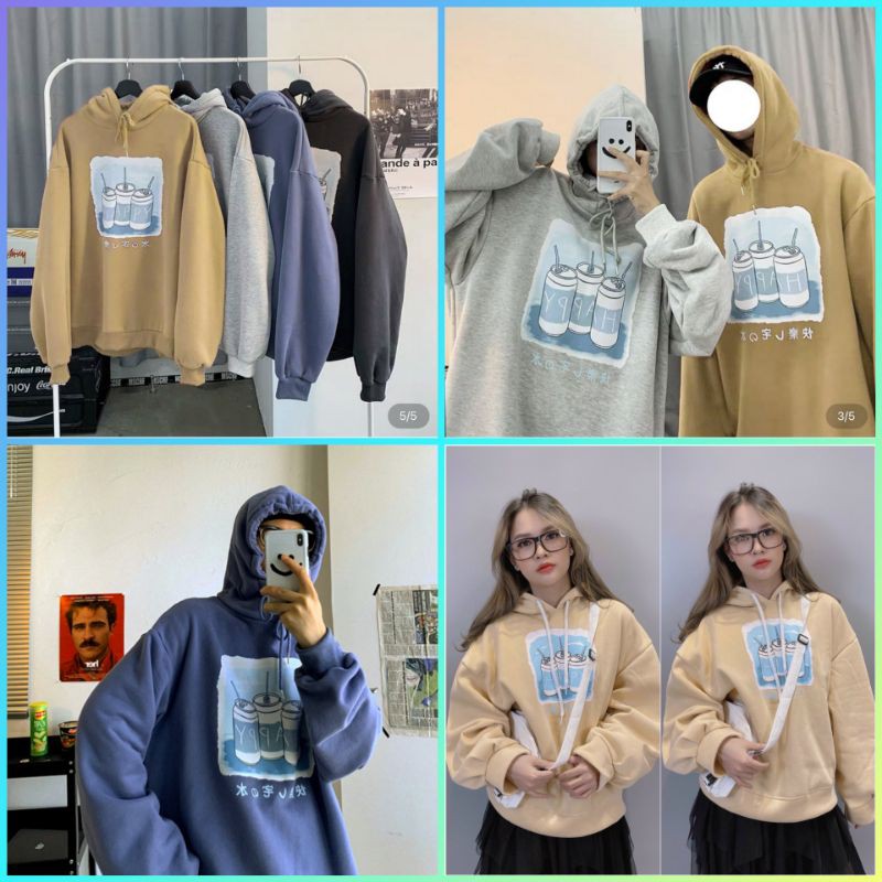 (FREESHIP) ❤ (Đủ Size M,L) ÁO HOODIE - ÁO KHOÁC NỈ NGOẠI CEC (HD1220 - Kèm Ảnh Thật) MỚI
